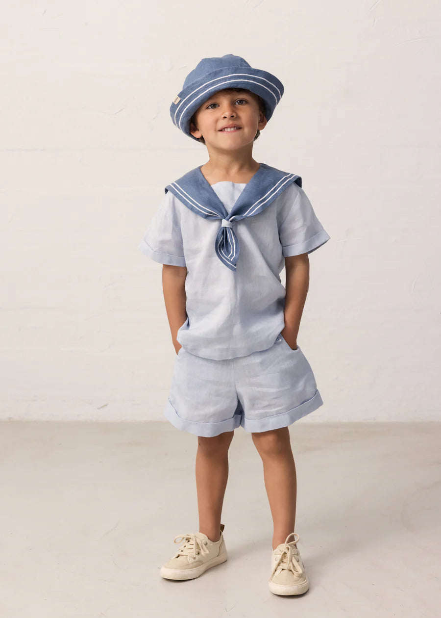 Pito - Shorts, Blue Mist