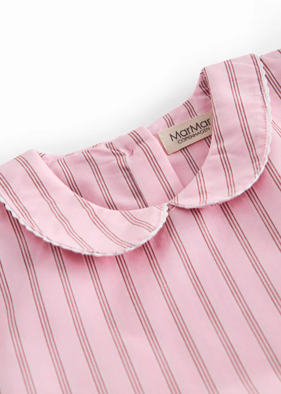 Darcel - Dress, Bonbon Pink Stripes