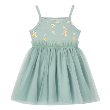 Swimming Koi Cotton Stretch Ballet Dress