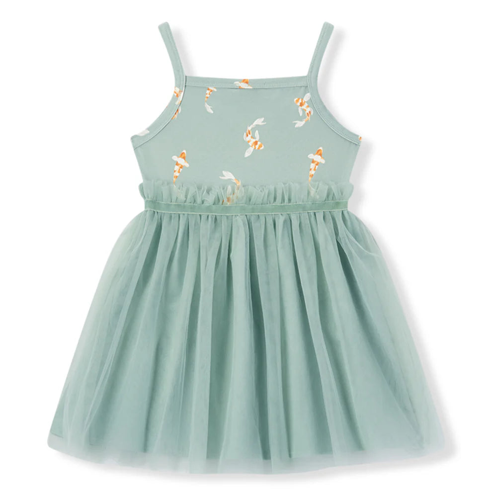 Swimming Koi Cotton Stretch Ballet Dress